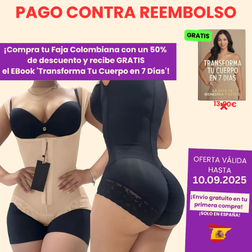 Faja Colombiana de Abdominoplastia para el Control del Abdomen + Ebook Gratis