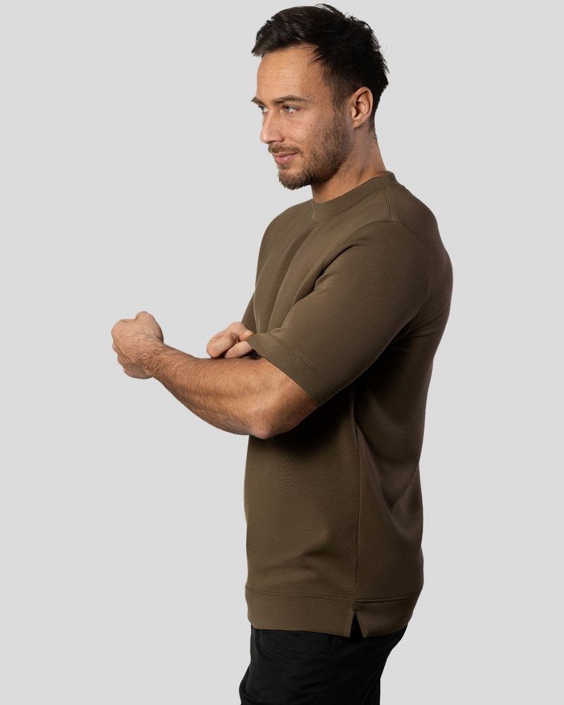 Camisa Ajustada de Manga Corta para Hombre