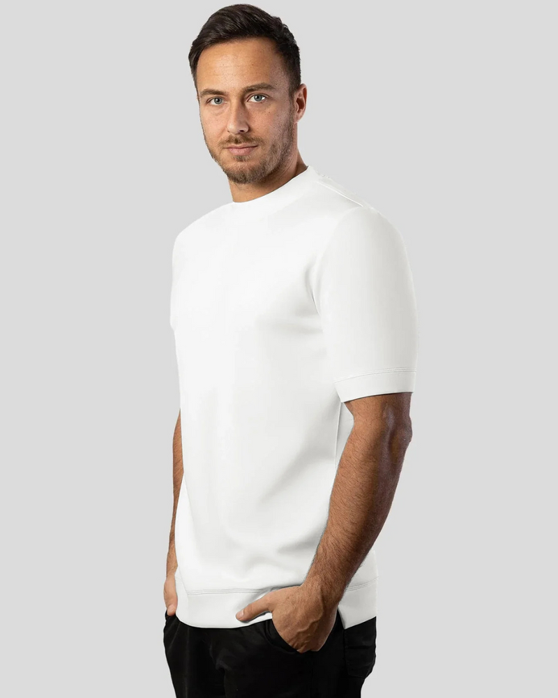Camisa Ajustada de Manga Corta para Hombre