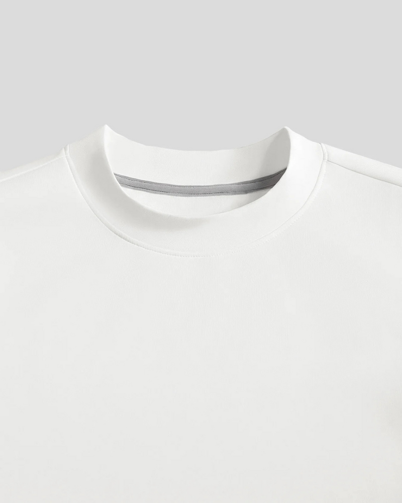 Camisa Ajustada de Manga Corta para Hombre