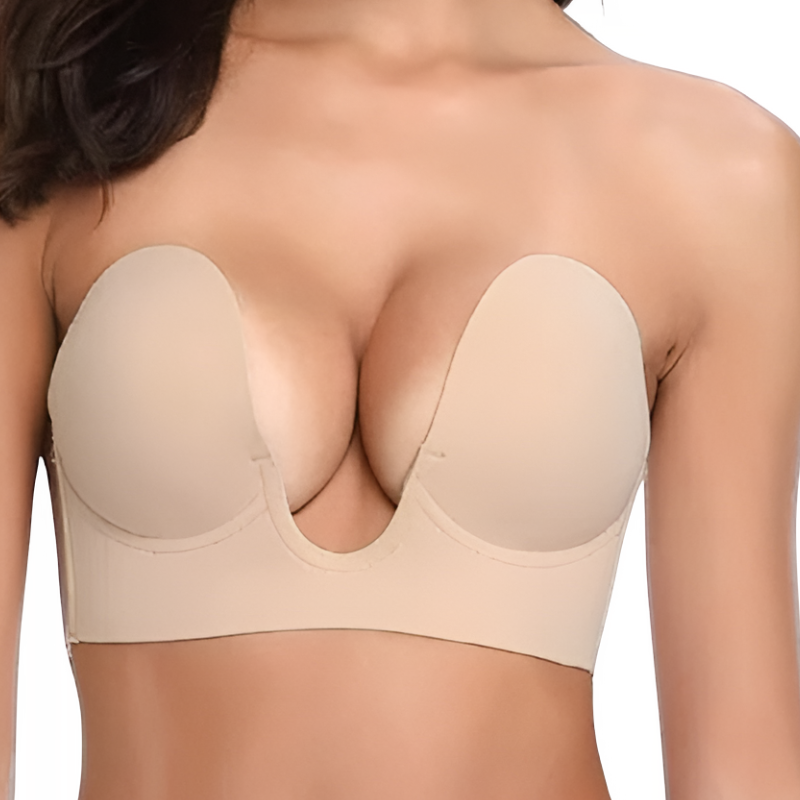 Sujetador Adhesivo sin Tirantes Escote en forma de U (OFERTA 2X1 GRATIS)