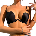Sujetador con Push Up Escote Delantero para Todas las Tallas