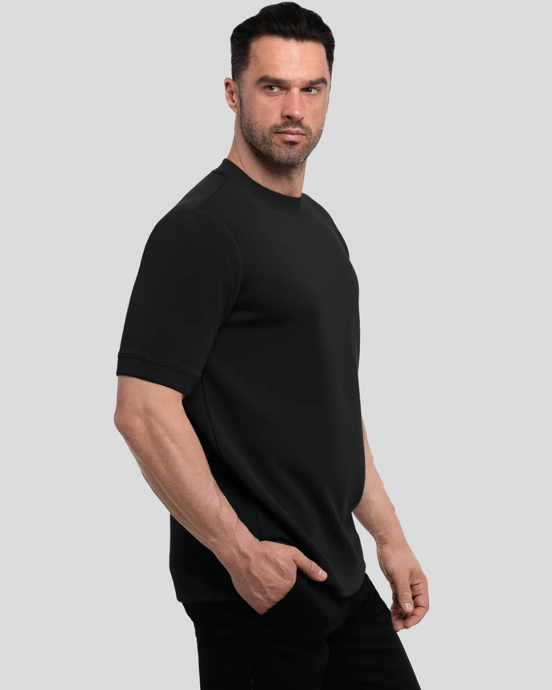 Camisa Ajustada de Manga Corta para Hombre