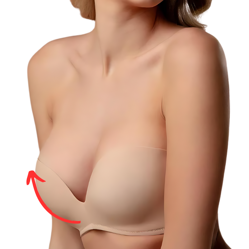 Sujetador sin Tirantes con Varillas Efecto Push Up (OFERTA 2X1)
