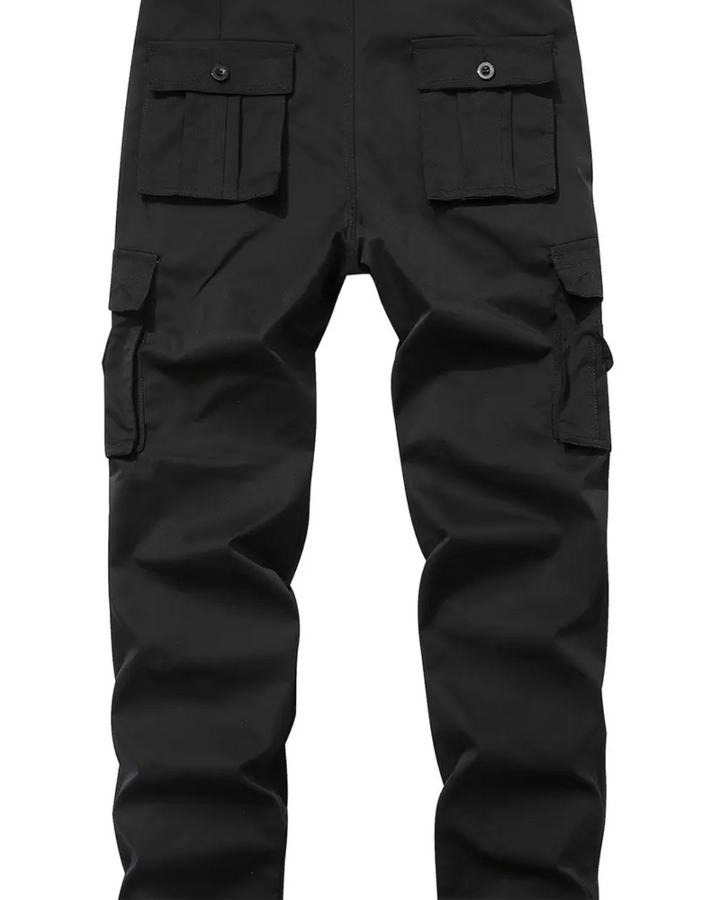 Pantalón Rectos para Hombre con Múltiples Bolsillos