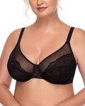 Sujetador de Mujer con Lazos Florales de Encaje y sin Almohada (OFERTA 2X1)