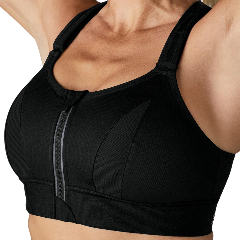 Sujetador Deportivo Ajustable de Alto Impacto con Abrochado Frontal®