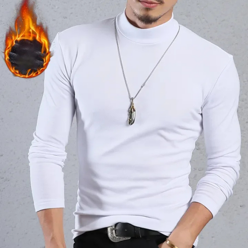 Jersey Térmico de Algodón Elástico para Hombre
