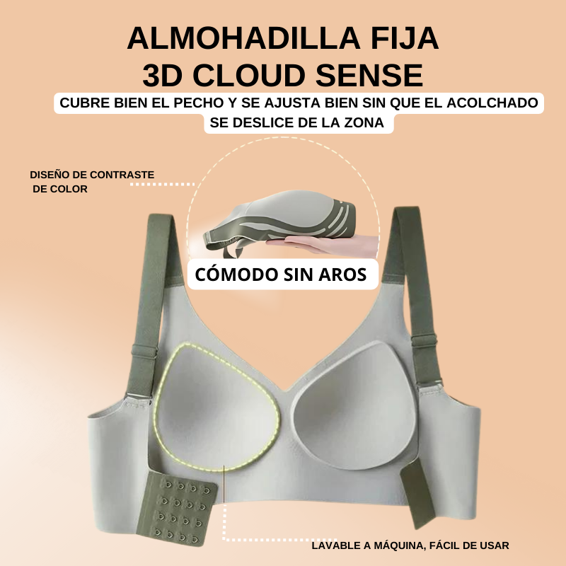 Sujetador con Soporte Superior Inalámbrico (OFERTA 2X1 GRATIS)