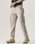 Pantalón Rectos para Hombre con Múltiples Bolsillos