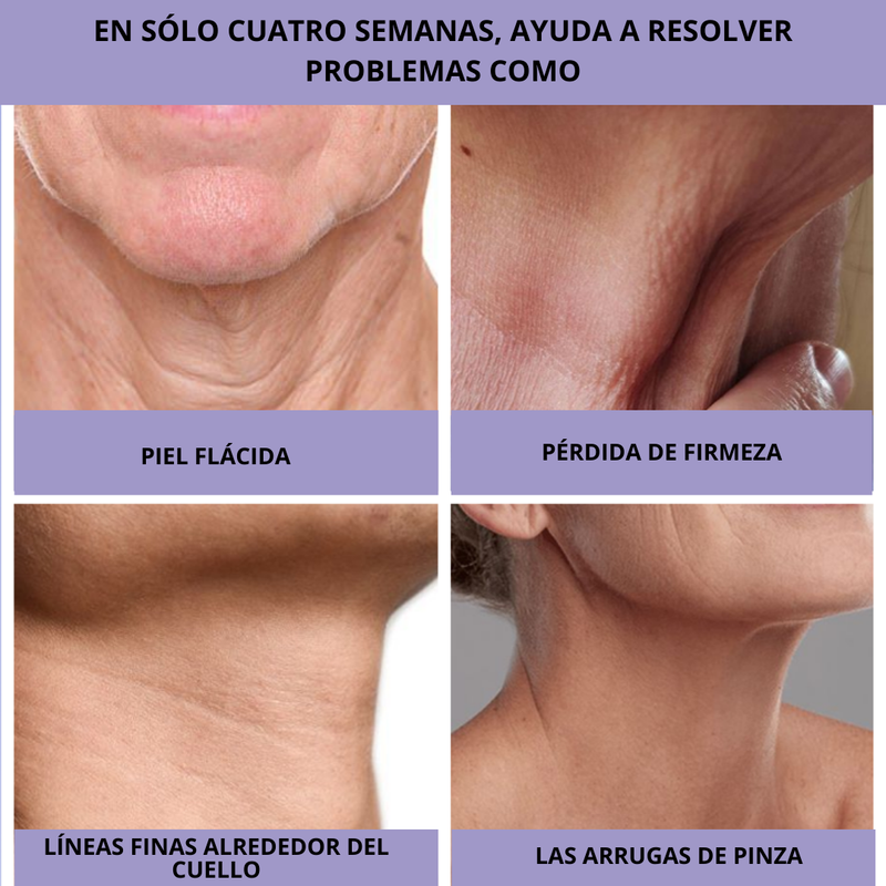 Crema Reafirmante y Tensora del Cuello para Pieles con Arrugas