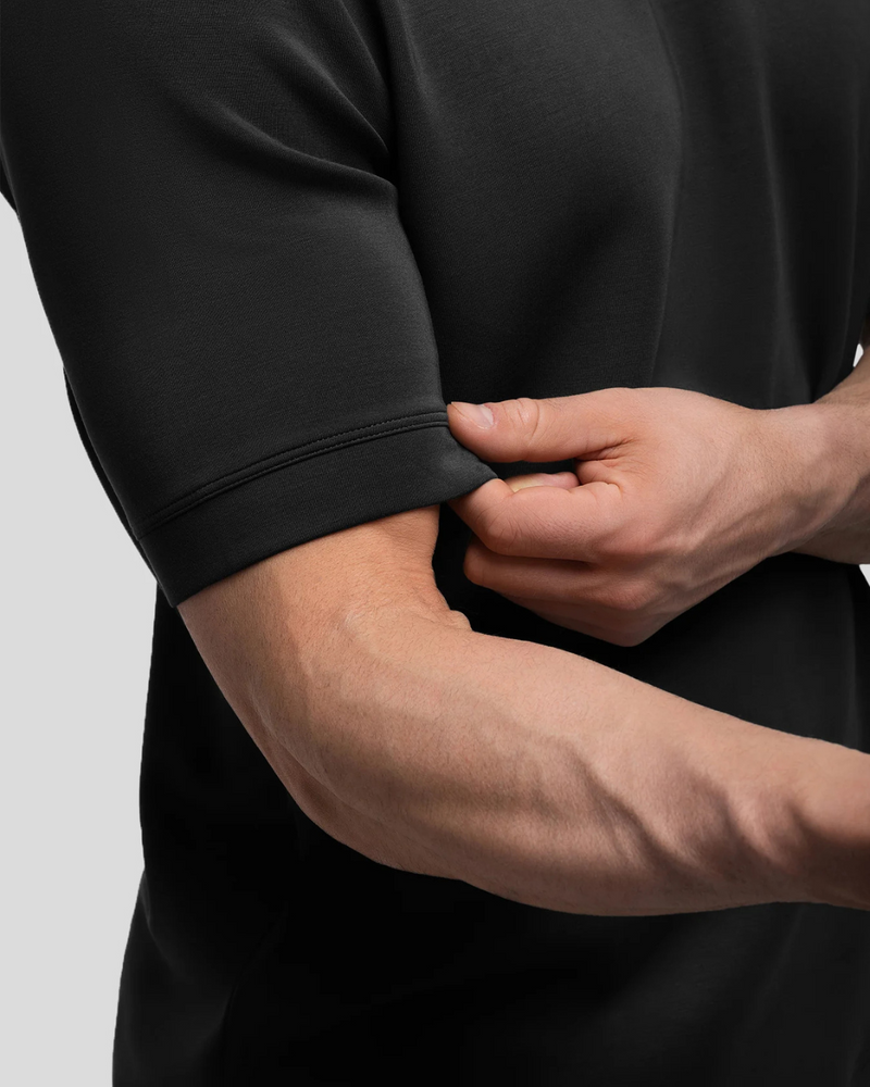 Camisa Ajustada de Manga Corta para Hombre
