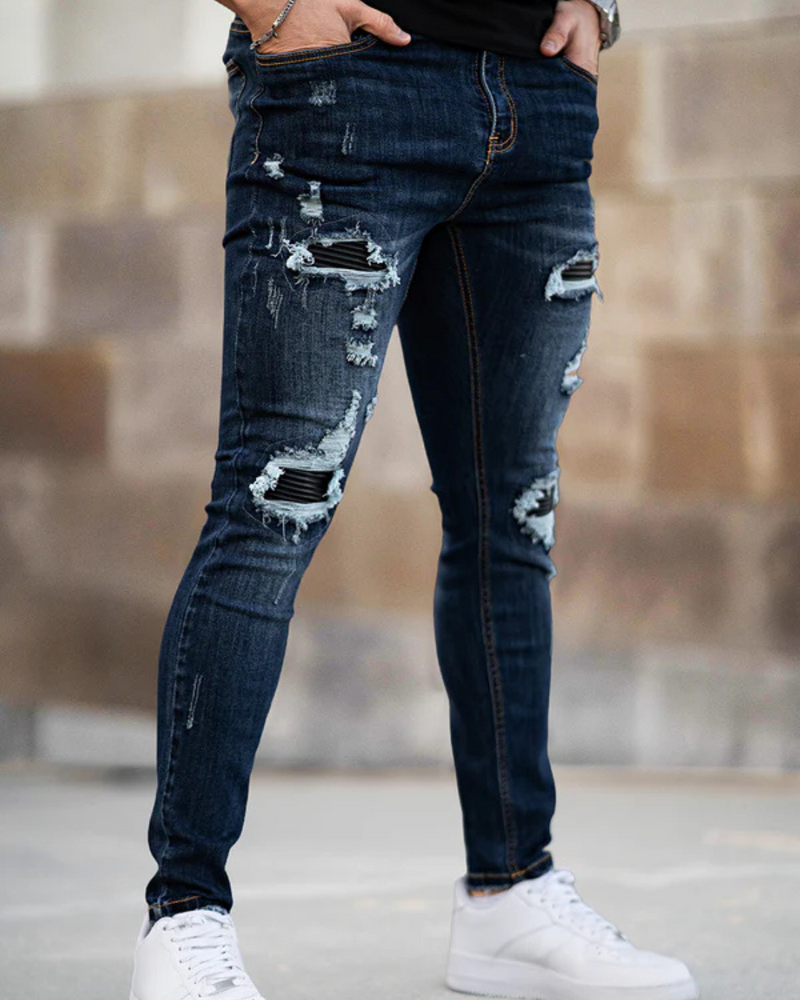 Pantalón de Corte Ajustado para Hombre