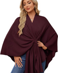 Jersey de Invierno con Cuello en V para Mujer