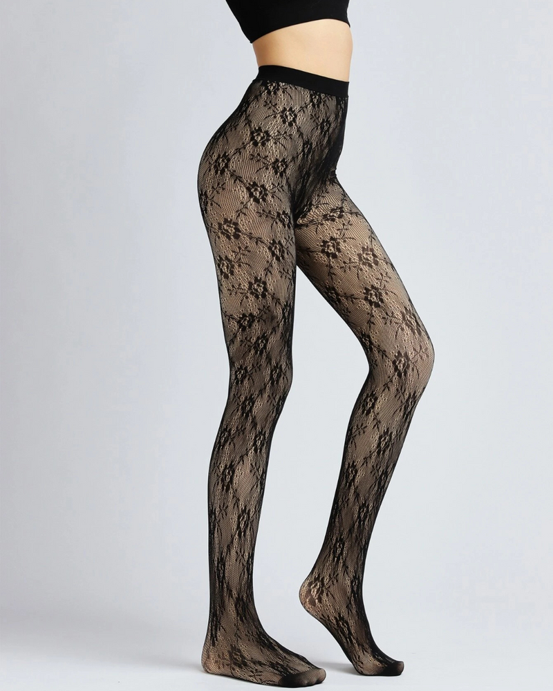 Mallas Térmicas con Encaje Floral (OFERTA 2X1)