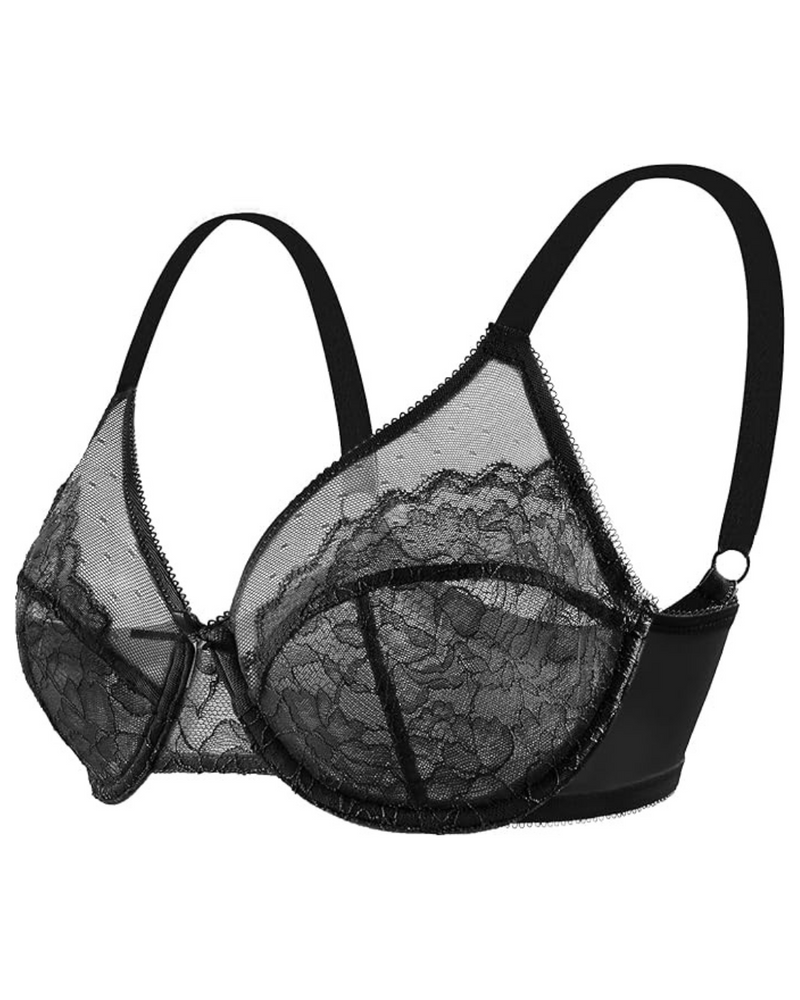 Sujetador de Mujer con Lazos Florales de Encaje y sin Almohada (OFERTA 2X1)