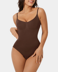 Body Moldeador Sin Costuras con Tirantes Ajustables y Efecto Vientre Plano