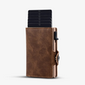 Billetera de Lujo con Protección RFID y Diseño Compacto