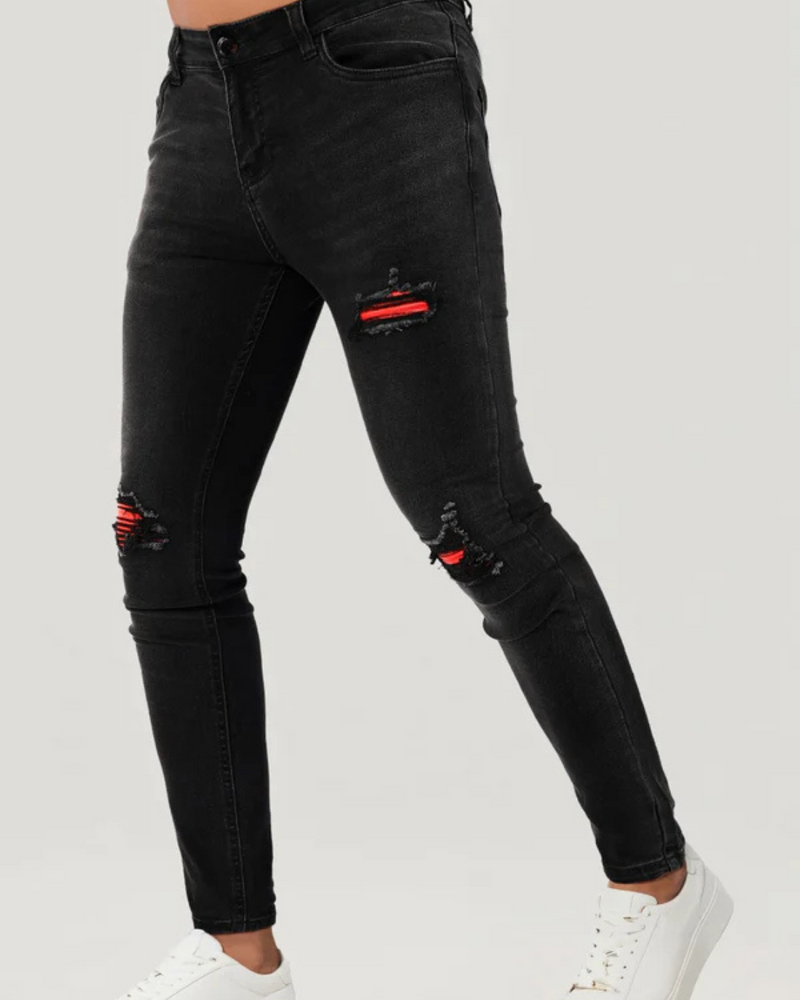 Pantalón de Corte Ajustado para Hombre