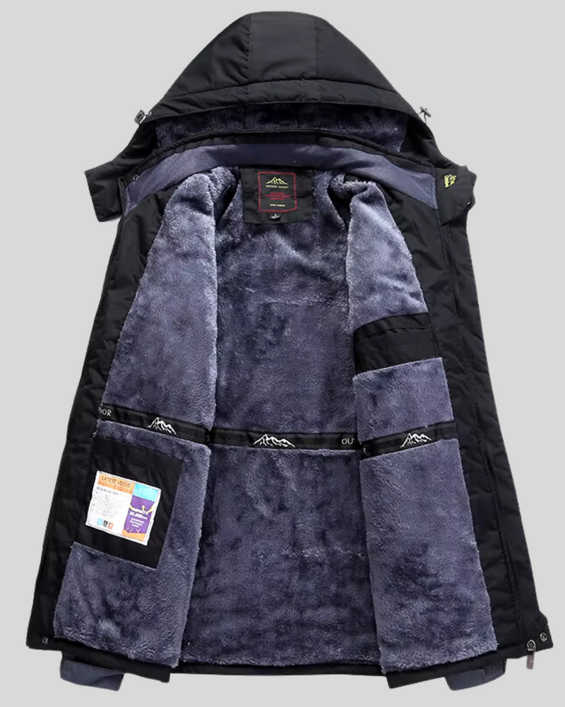 Chaqueta Impermeable con Forro Polar para Hombres