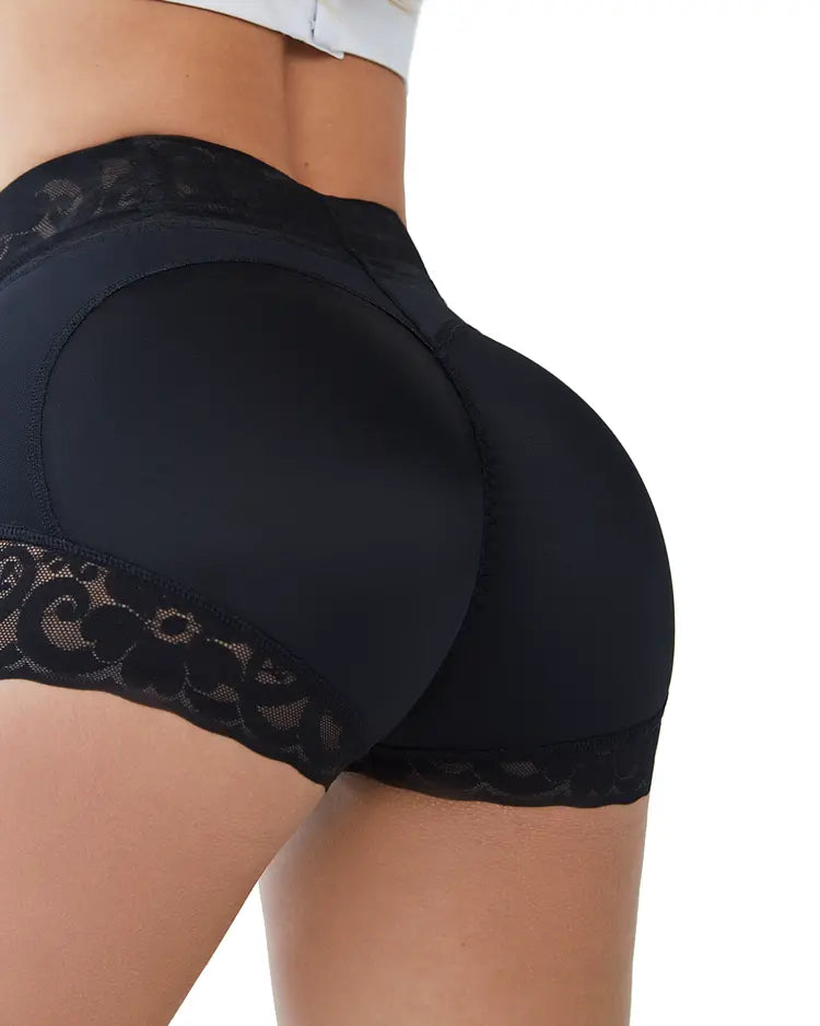 Shorts Moldeadores push-up (COMPRA 1 LEVVA 2) Negro y Beige