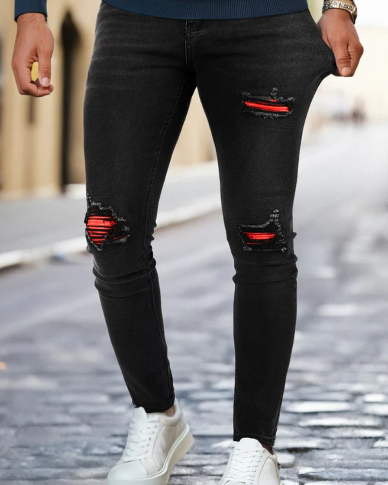 Pantalón de Corte Ajustado para Hombre
