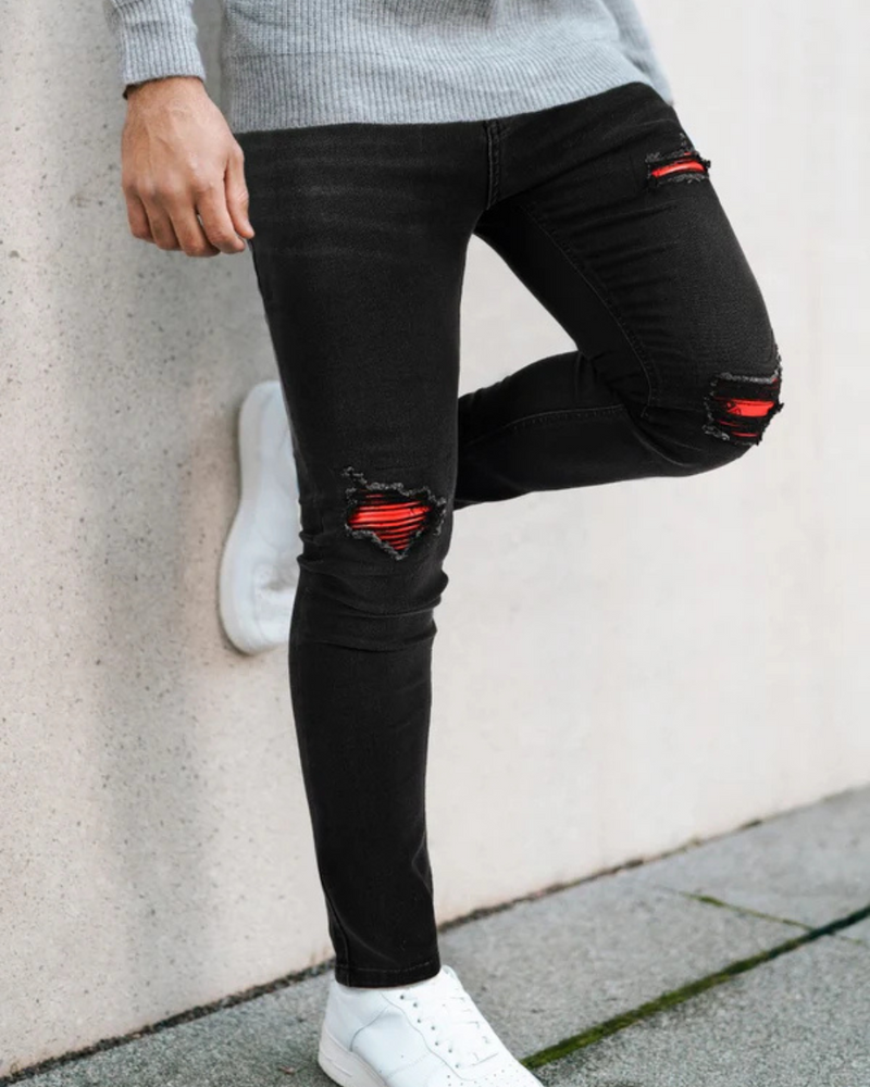 Pantalón de Corte Ajustado para Hombre