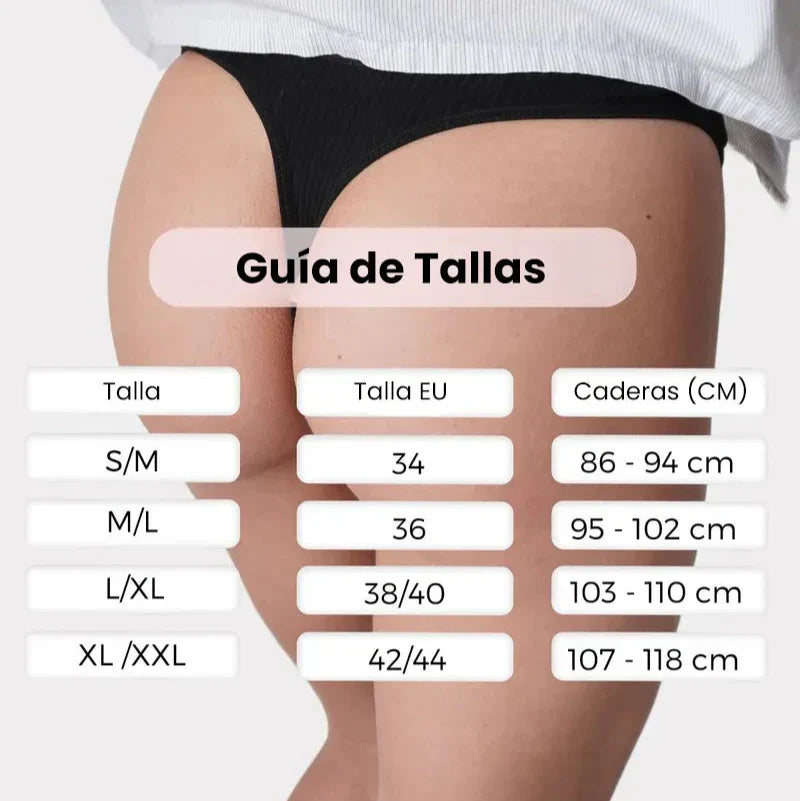 Tangas CottonConfort [Antibacteriana] - Compra 5 y llévate 10