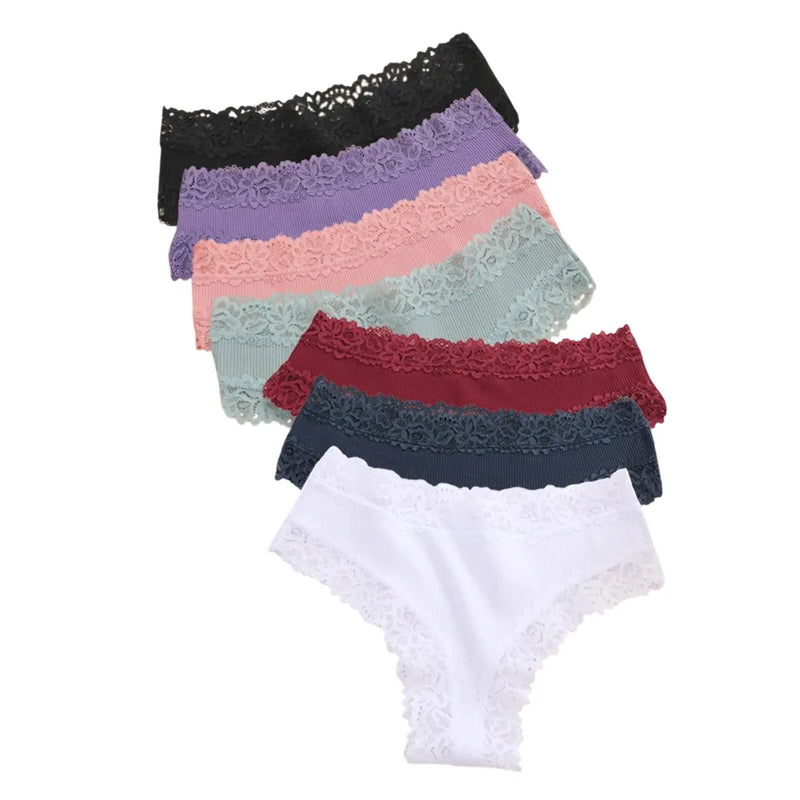 Braguitas CottonLace - Brasileñas de encaje [Compra 4 y llévate 7]