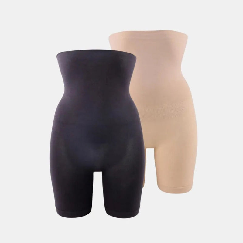 Short Premium - Modelador de Cintura Alta - con Bandas de Silicona
