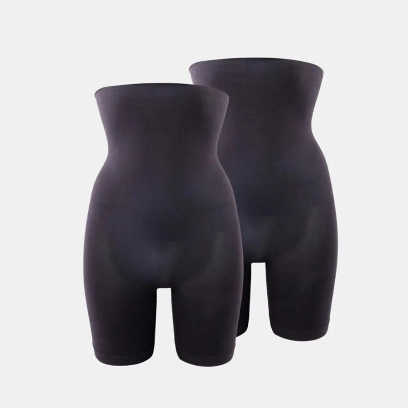 Short Premium - Modelador de Cintura Alta - con Bandas de Silicona