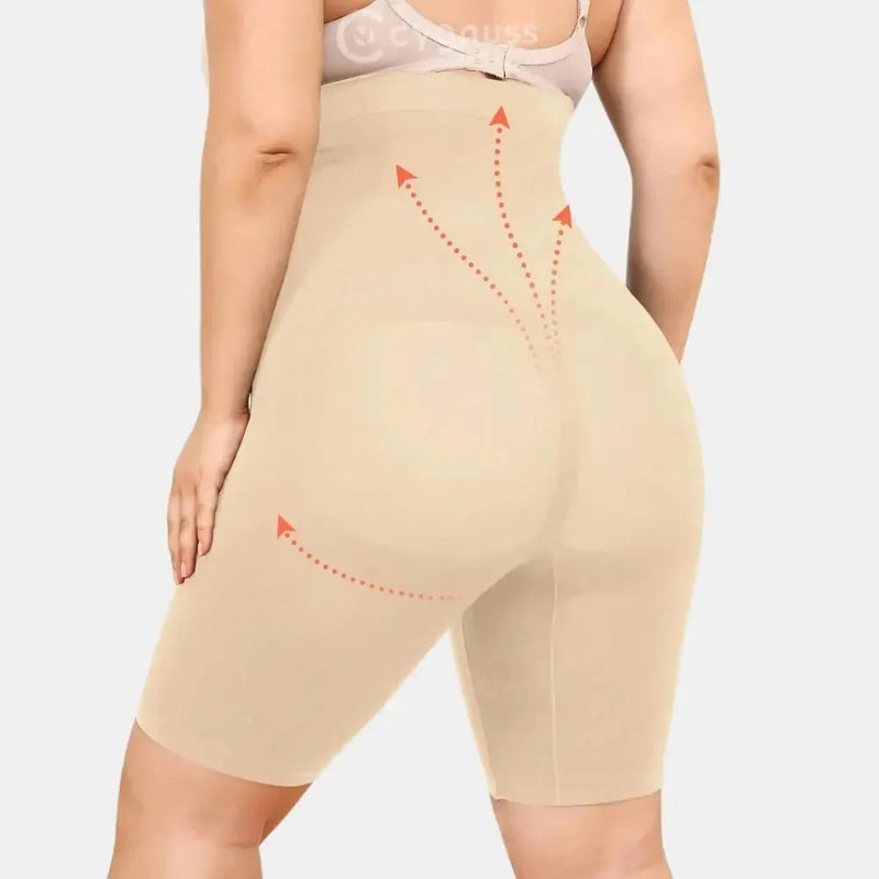 Short Premium - Modelador de Cintura Alta - con Bandas de Silicona