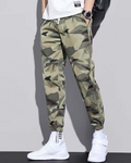 Pantalón de Seda de Secado Rápido con Camuflaje
