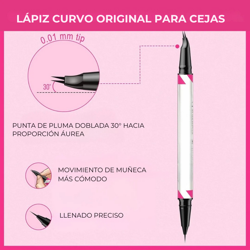 Lápiz de Cejas Punta Doble 2 en 1(OFERTA 2X1)