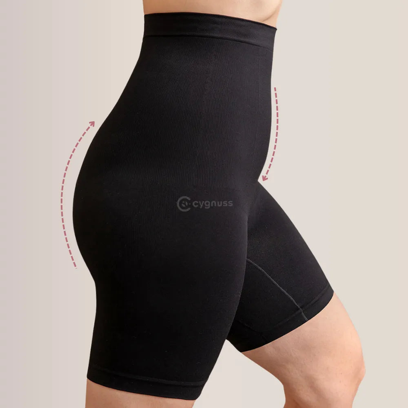 Short Premium - Modelador de Cintura Alta - con Bandas de Silicona