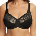 Sujetador de Encaje  Floreado  para Todas las Tallas con Push Up (OFERTA 2X1 GRATIS)